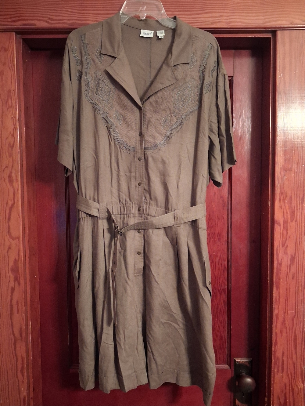 Olive One Piece Short Set